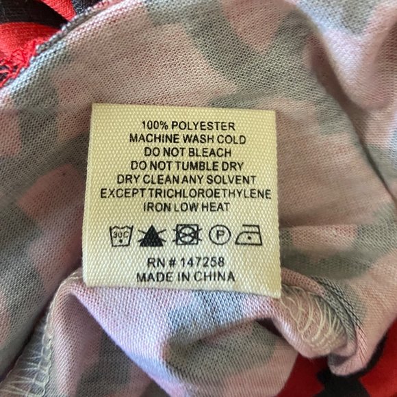 Simply Southern Red and Black Women's Swing Dress Sz Large Pockets Lace New - Picture 8 of 10